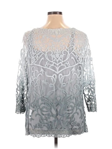 Adiva 3/4 Sleeve Blouse (view 2)