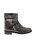 Jimmy Choo Gray Silver Ankle Boots Size EU 37 1/2 - photo 1