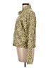 Volcom Animal Print Gold Jacket Size 12 - photo 5