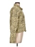 Volcom Animal Print Gold Jacket Size 12 - photo 4