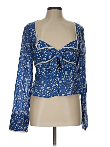 Free People Long Sleeve Blouse (view 1)