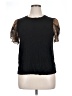 Beacon Black Short Sleeve Top Size XL - photo 1