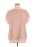 Halogen 100% Polyester Pink Short Sleeve Blouse Size 1X - photo 1