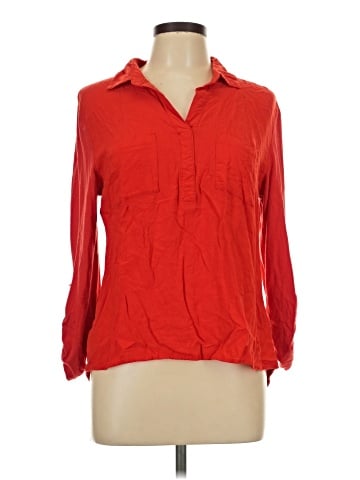 Merona Long Sleeve Blouse (view 1)