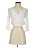 BCBGeneration White 3/4 Sleeve Blouse Size XS - photo 1