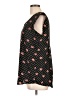 Pleione 100% Polyester Hearts Black Sleeveless Blouse Size L - photo 5