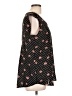 Pleione 100% Polyester Hearts Black Sleeveless Blouse Size L - photo 4