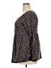 Target Brown Long Sleeve Blouse Size 2X - photo 5