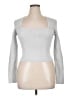 Open Edit Silver Cardigan Size XL - photo 1