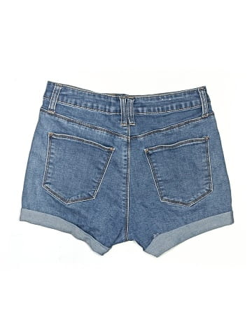Papaya Denim Shorts (view 2)