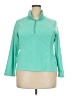 Lands' End 100% Polyester Teal Fleece Size 18 - photo 1