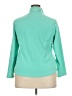 Lands' End 100% Polyester Teal Fleece Size 18 - photo 2