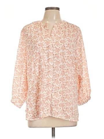 Jachs Girlfriend 3/4 Sleeve Blouse (view 1)