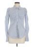 Veronica Beard 100% Cotton Blue Long Sleeve Button-Down Shirt Size 6 - photo 1