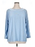 Gloria Vanderbilt Blue Pullover Sweater Size 1X - photo 1
