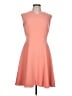 Ellen Tracy Solid Orange Casual Dress Size 10 - photo 1