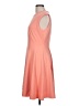 Ellen Tracy Solid Orange Casual Dress Size 10 - photo 5