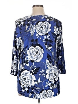 JM Collection 3/4 Sleeve Blouse (view 2)