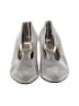 Salvatore Ferragamo Gray Heels Size 7 - photo 2