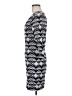 Dina Be Chevron-herringbone Gray Casual Dress Size M - photo 5