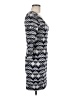 Dina Be Chevron-herringbone Gray Casual Dress Size M - photo 4
