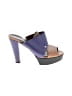 MARNI Purple Sandals Size EU (IT) 38 1/2 / US 8 1/2 - photo 1