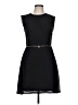 Sandro 100% Polyester Solid Black Cocktail Dress Size Lg (3) - photo 1