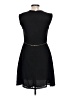 Sandro 100% Polyester Solid Black Cocktail Dress Size Lg (3) - photo 2