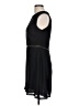 Sandro 100% Polyester Solid Black Cocktail Dress Size Lg (3) - photo 5
