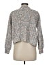 Hippie Rose 100% Polyester Tweed Gray Pullover Sweater Size M - photo 2