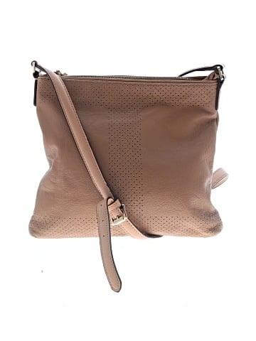 Isaac Mizrahi Leather Crossbody Bag (view 1)