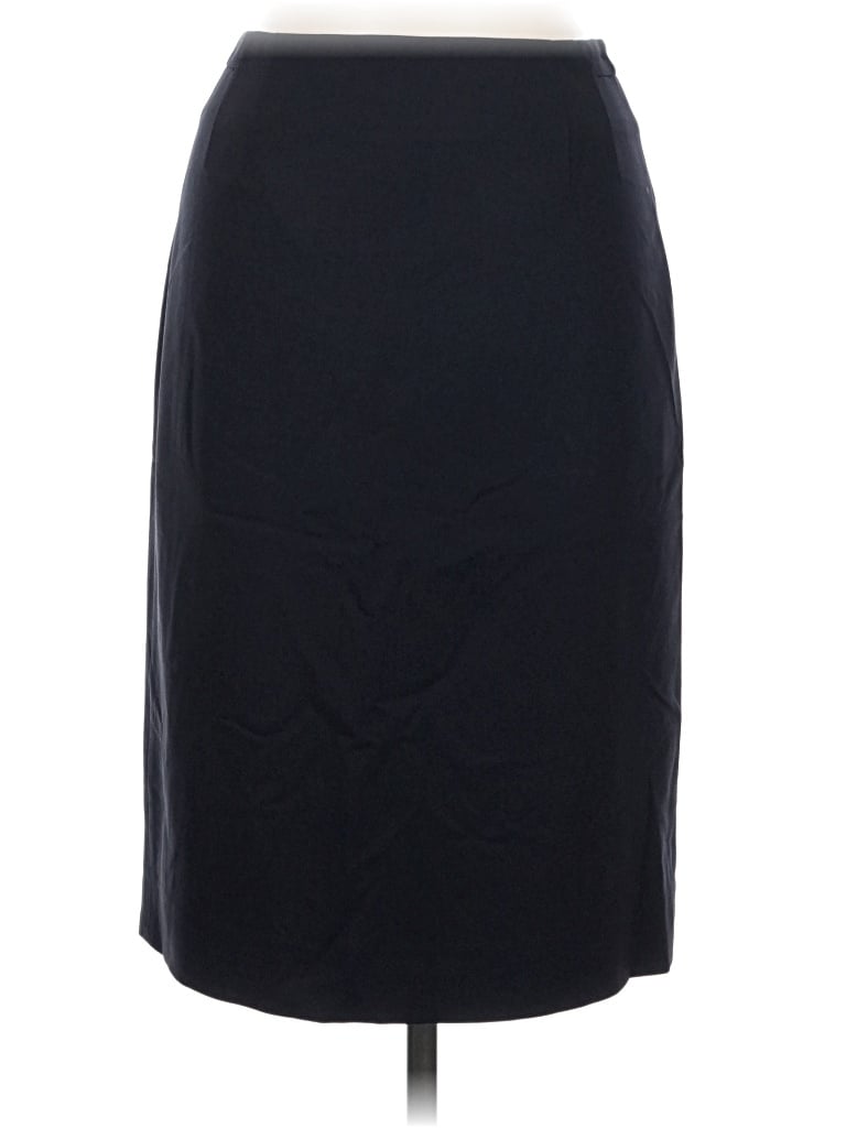Pre-owned Mm. Lafleur Wool Skirt In Blue