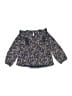 Gerber 100% Cotton Blue Long Sleeve Blouse Size 4T - photo 2