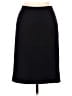 Le Suit 100% Polyester Solid Black Formal Skirt Size 12 - photo 1