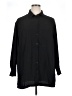 Jones New York 100% Polyester Solid Black 3/4 Sleeve Blouse Size 1X - photo 1