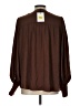 Gibson Latimer 100% Polyester Brown Long Sleeve Blouse Size L - photo 2