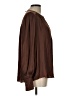 Gibson Latimer 100% Polyester Brown Long Sleeve Blouse Size L - photo 4