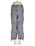 Eileen Fisher Chevron-herringbone Gray Cargo Pants Size 10 - photo 1