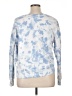 Time and Tru 100% Cotton Tie-dye Blue Pullover Sweater Size XL - photo 2