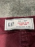 Gap Burgundy Jeans Size 00 - photo 7