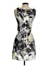 Esprit 100% Cotton Print Gray Cocktail Dress Size 0 - photo 2