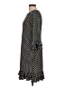 MSK Polka Dots Black Casual Dress Size L - photo 5