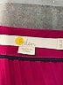 Boden 100% Polyester Solid Burgundy Formal Skirt Size 6 - photo 4
