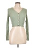 Almost Famous Green Long Sleeve Top Size L - photo 1