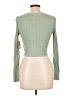 Almost Famous Green Long Sleeve Top Size L - photo 2