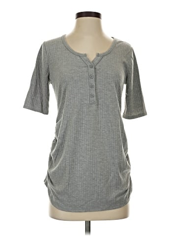 Isabel Short Sleeve Henley (view 1)