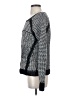 DKNY Jeans Houndstooth Black Pullover Sweater Size M - photo 5