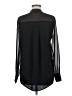 Rock & Republic 100% Polyester Black Long Sleeve Blouse Size M - photo 2