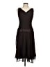 Rena Rowan 100% Polyester Black Brown Cocktail Dress Size 8 - photo 1