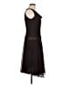 Rena Rowan 100% Polyester Black Brown Cocktail Dress Size 8 - photo 4